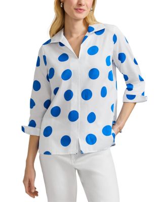 Agnes 3/4 Sleeved Dot Shirt