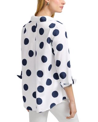 Agnes 3/4 Sleeved Dot Shirt