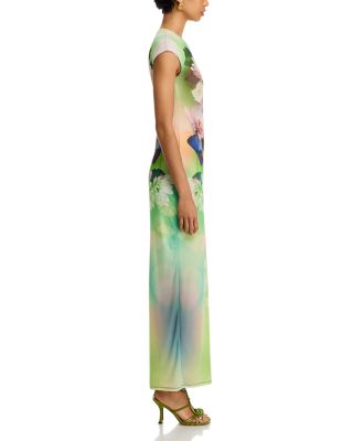 Cody Floral T Shirt Maxi Dress