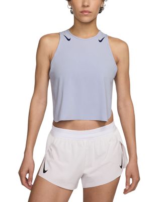 Nike - Logo Cropped Tank Top
