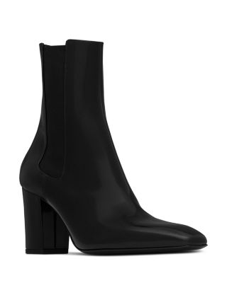 SAINT LAURENT - Women's Betty Buckled Chelsea Boots