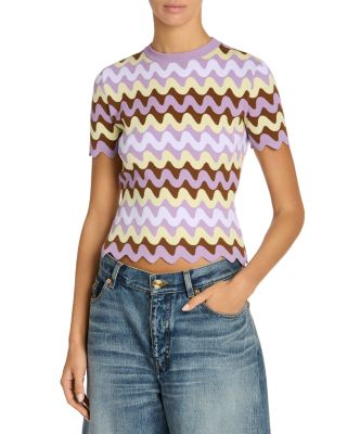 Versace - Wave Crewneck Sweater