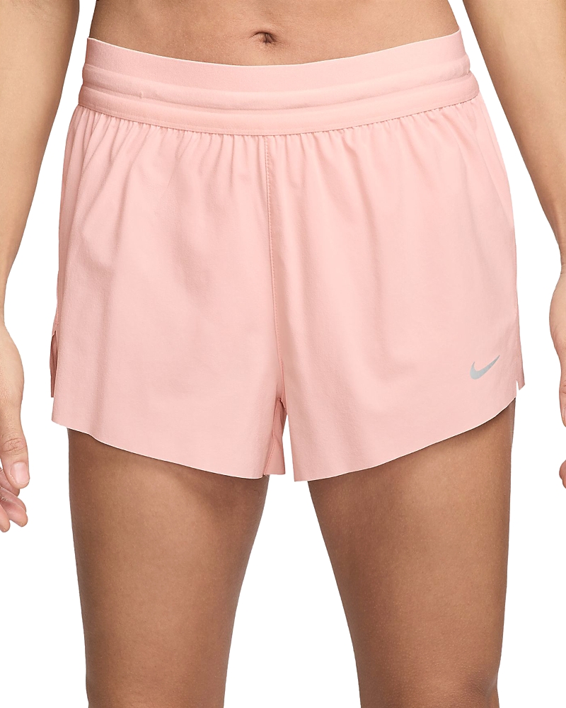 Nike Women's Swift Dri-fit Mid-rise 2.5" Brief-lined Running Shorts In Atmosphere/refsil