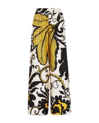 Silk Palazzo Pants