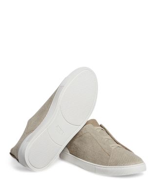 Men's Cotton Linen & Leather Triple Stitch™