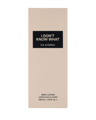 I Don't Know What Body Lotion 11.8 oz.