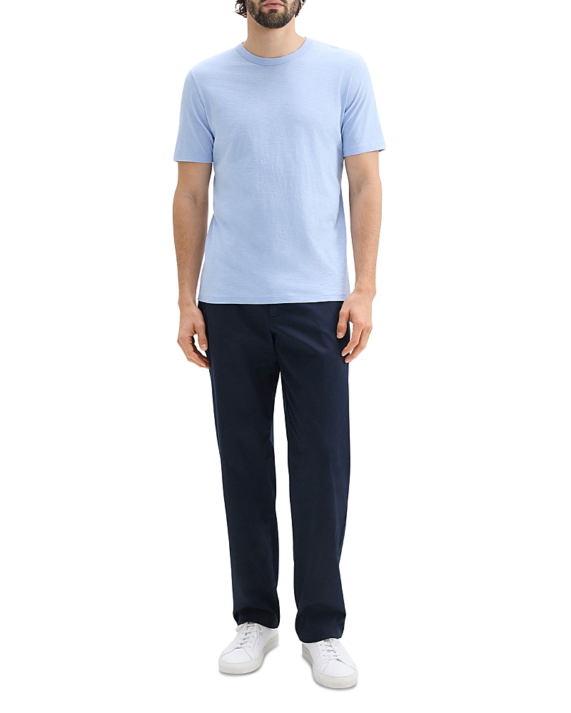 Theory Essential Crewneck Short Sleeve Tee In Clear Sky