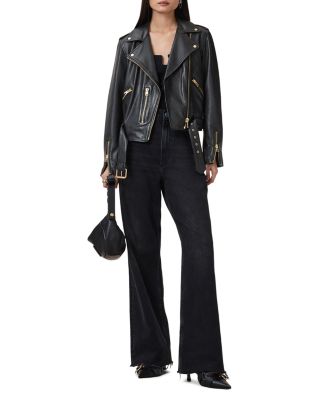 Balfern Leather Biker Jacket