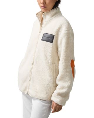 McLaren Oversized Embroidered Fleece Jacket