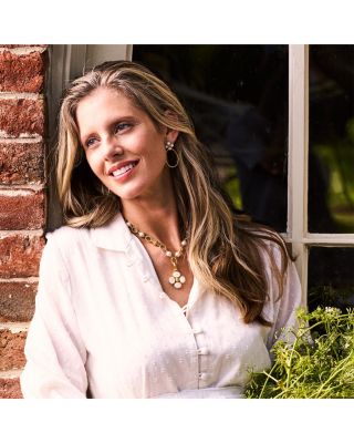 Berry Clover Teardrop Earrings