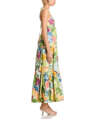 Printed Tiered Maxi Dress - Exclusive