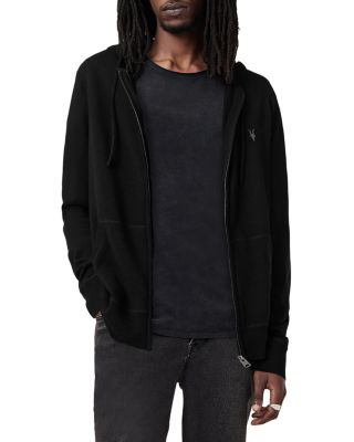 ALLSAINTS - Mode Merino Wool Slim Fit Full Zip Hoodie