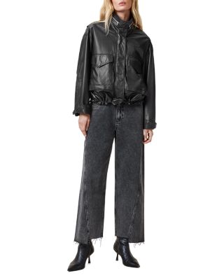 ジャケット・アウター ALLSAINTS leather Jacket ALLSAINTS Clay Leather Jacket | Bloomingdale's