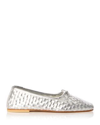 Women's Jada Slip On Woven Bow Flats