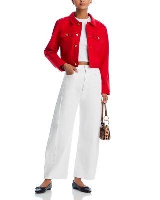 The Full Pipe Ankle Jeans in Picket Fence