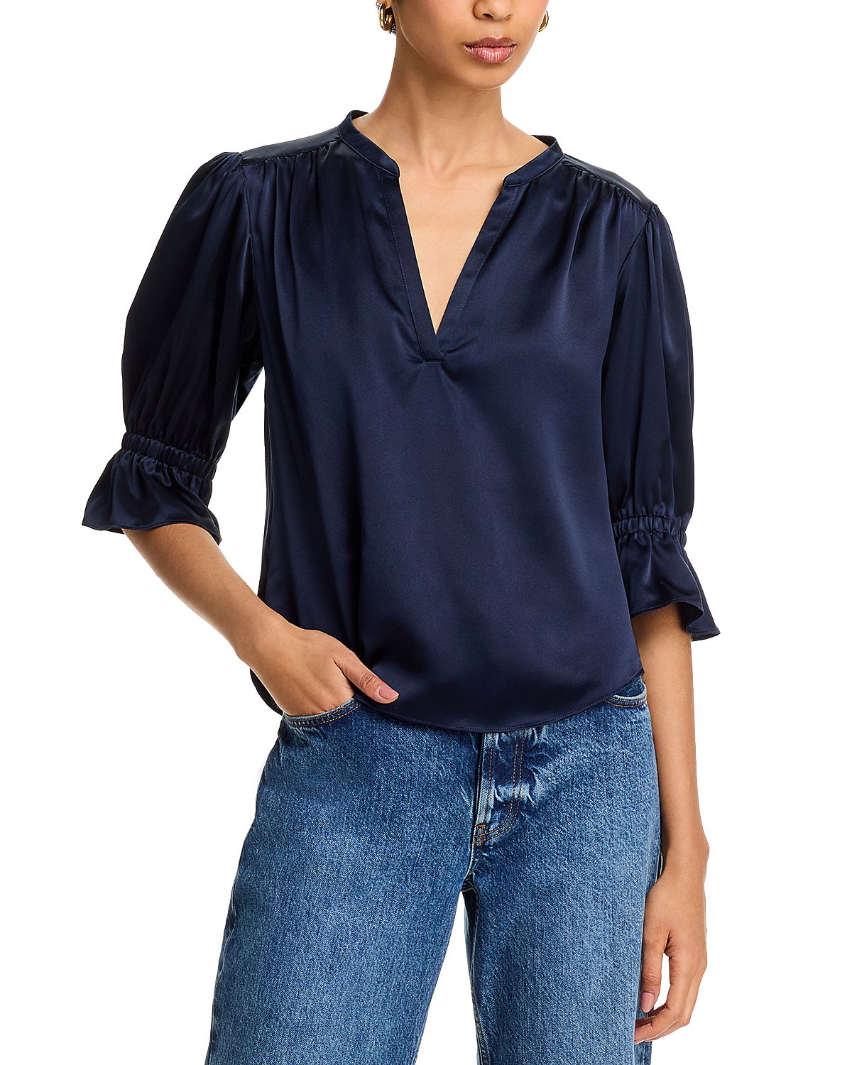 Cinq a Sept Fiona Silk Top
