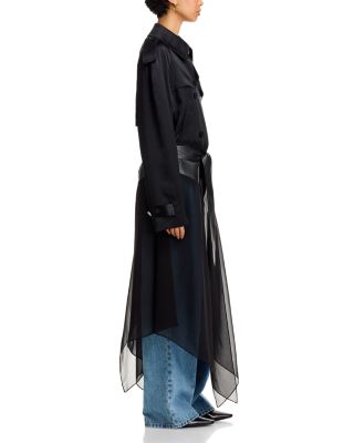 Scarf Trench Coat
