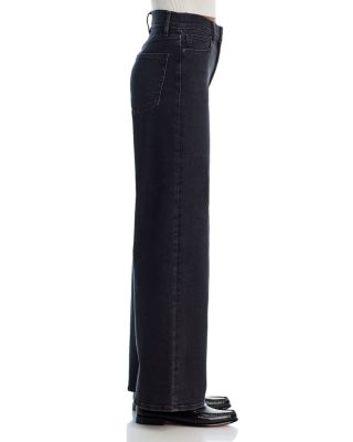 Le Slim Palazzo Jeans in Destroyer