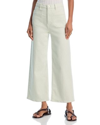 FRAME - The Anchor Jeans in Seamist Stripe