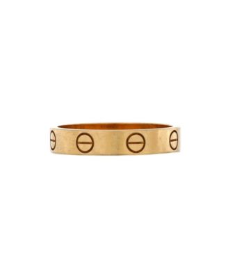 Love Wedding Band Ring 18K Gold