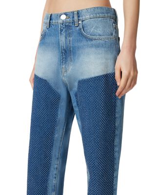 Rose Straight Leg Jeans in Mid Wash