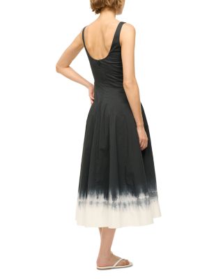 Tie Dye Wells Poplin Dress