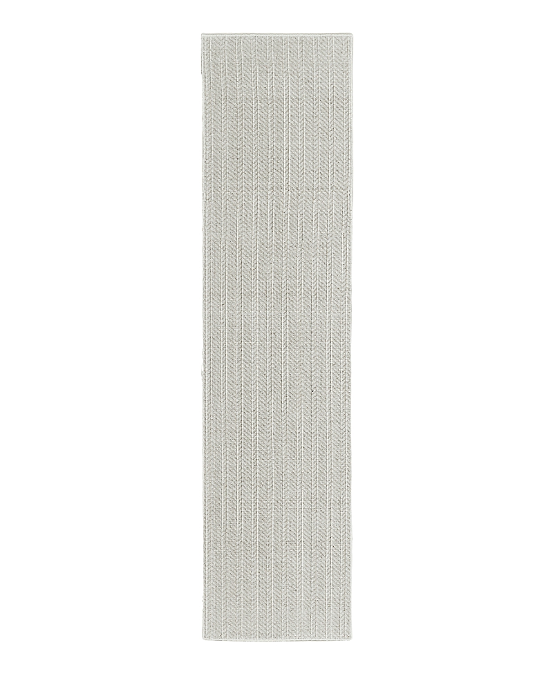 Radici Polo 352 Runner Area Rug, 2'6 X 10' In Light/gray