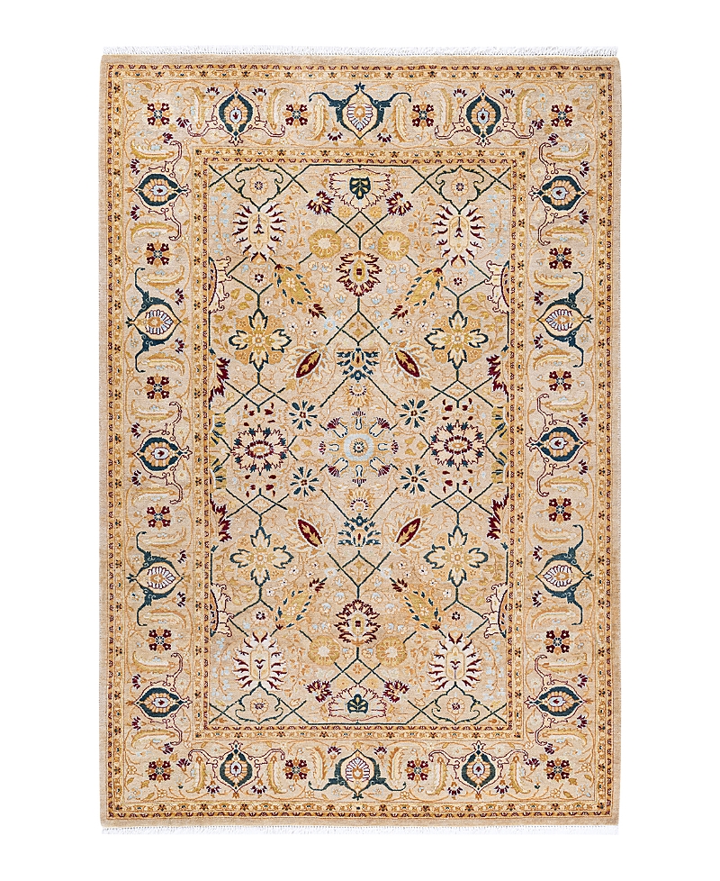 Bloomingdale's Mogul M1294 Area Rug, 4'2 X 6'2 In Ivory