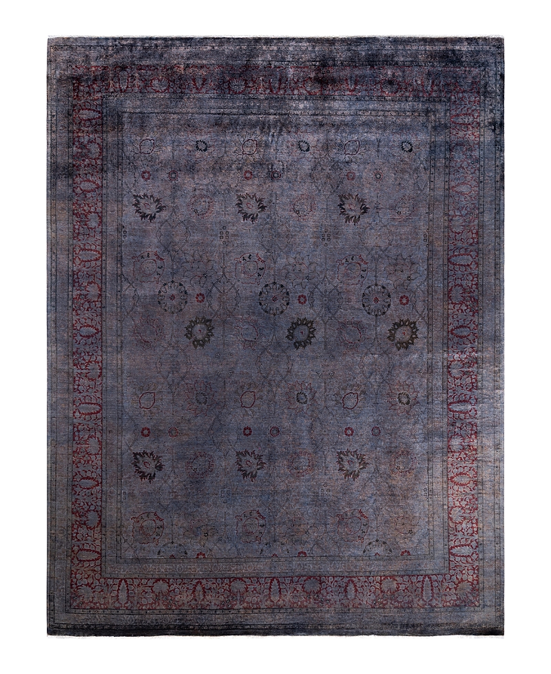 Bloomingdale's Fine Vibrance M815 Area Rug, 8'1 X 10'1 In Gray