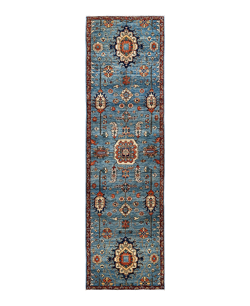 Bloomingdale's Serapi M1945 Runner Area Rug, 2'9 X 9'10 In Light/blue