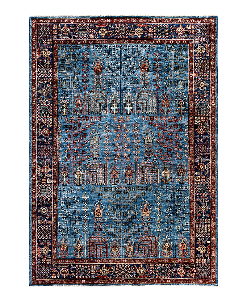 Bloomingdale's Serapi M1945 Area Rug, 6'2 X 8'9 In Light/blue