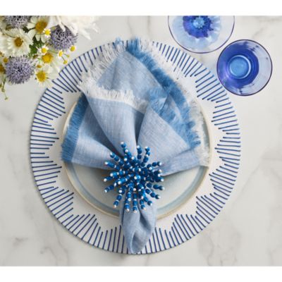 Chambray Fringe Napkin