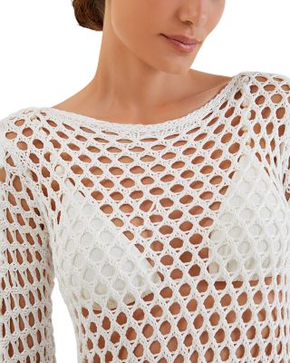 Belle Crochet Dress Swim Cover-Up
