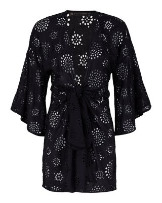 Perola Eyelet Swim Cover-Up