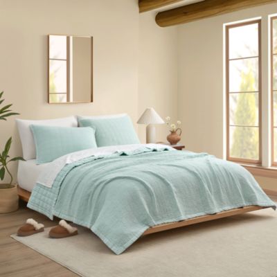 Campo Seersucker Quilt Set