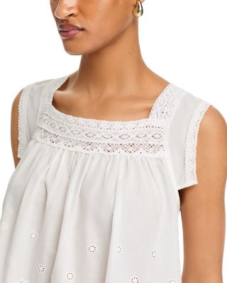 Claudia Eyelet Top
