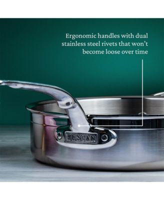 ProBond&amp;reg; Forged 5-Quart Professional Clad Stainless Steel Saut&amp;eacute; Pan with Lid