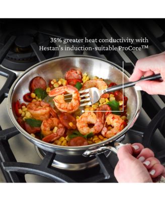 ProBond&amp;reg; Forged 8.5&amp;quot; Professional Clad Stainless Steel Skillet