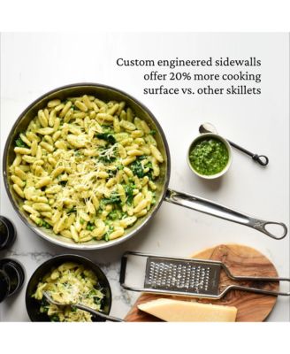 ProBond&amp;reg; Forged 8.5&amp;quot; Professional Clad Stainless Steel Skillet