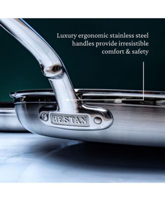 ProBond&reg; Forged 12.5" Professional Clad Stainless Steel Skillet