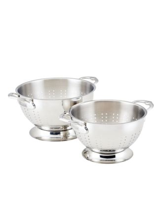 Hestan - 2 Pc Stainless Steel Colander Set
