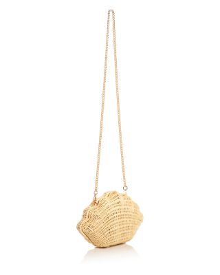 Shell Wicker Clutch - Exclusive