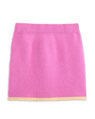 AQUA - Girls' Smocked Waist Ruffled Mini Skirt, Big Kid - Exclusive