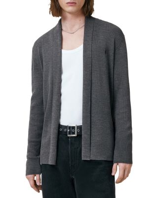 Mode Regular Fit Merino Wool Open Cardigan Sweater  