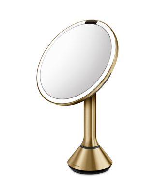 8" Sensor Makeup Mirror, 5x Magnification & Adjustable Brightness