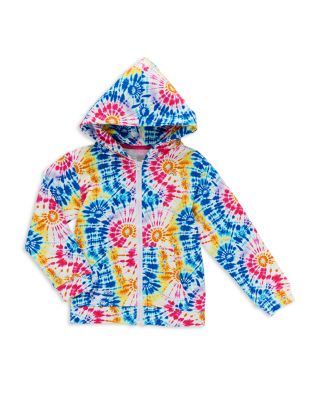 Girls' Printed Oversized Zip Hoodie - Little Kid, Big Kid