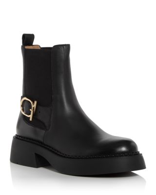 FERRAGAMO Women's Gancini Chelsea Booties | Bloomingdale's