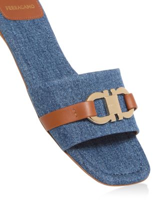Leah Gancini Slide Sandals
