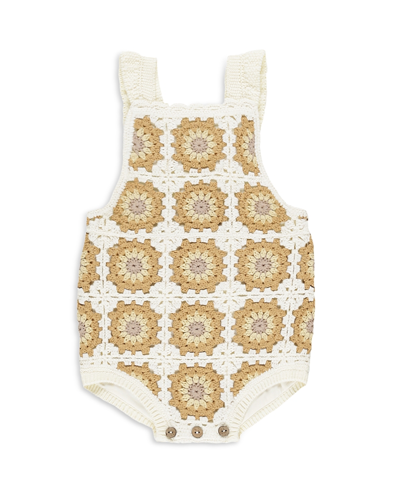 Rylee + Cru Rylee +cru Girls' Crochet Romper - Baby