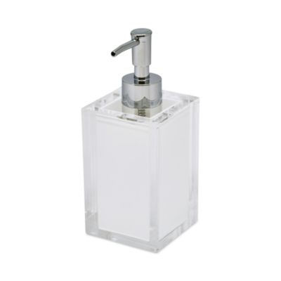 Lucite Bath Collection - White